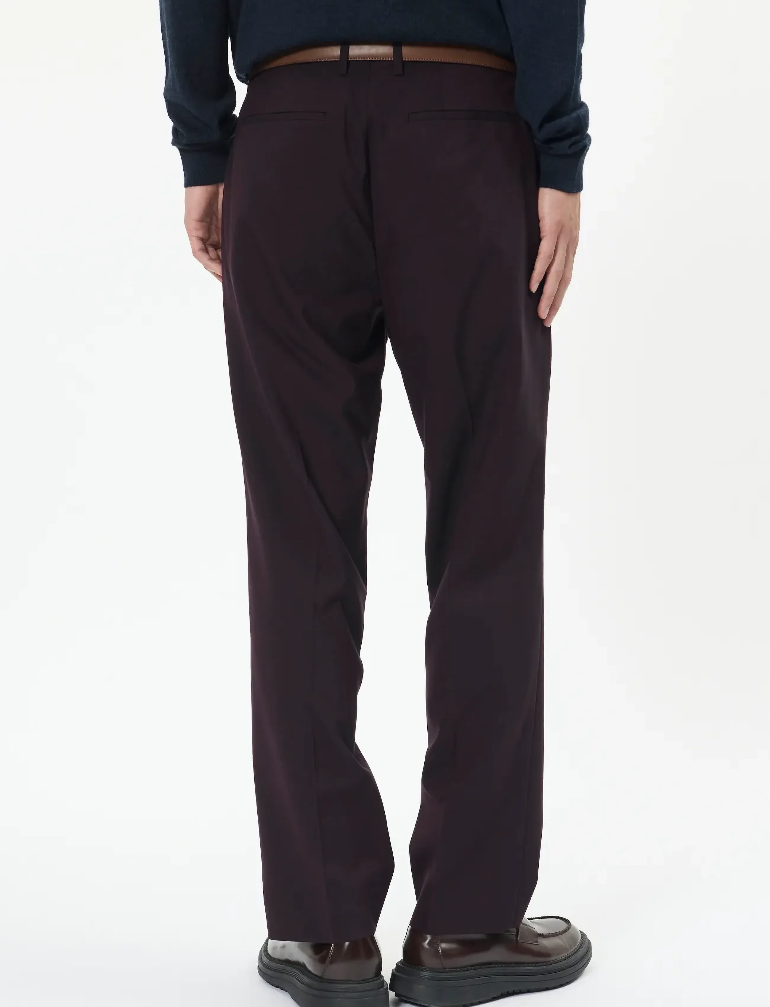 Matinique - MAweller Pleat Pant - anzugshosen - claret - 3