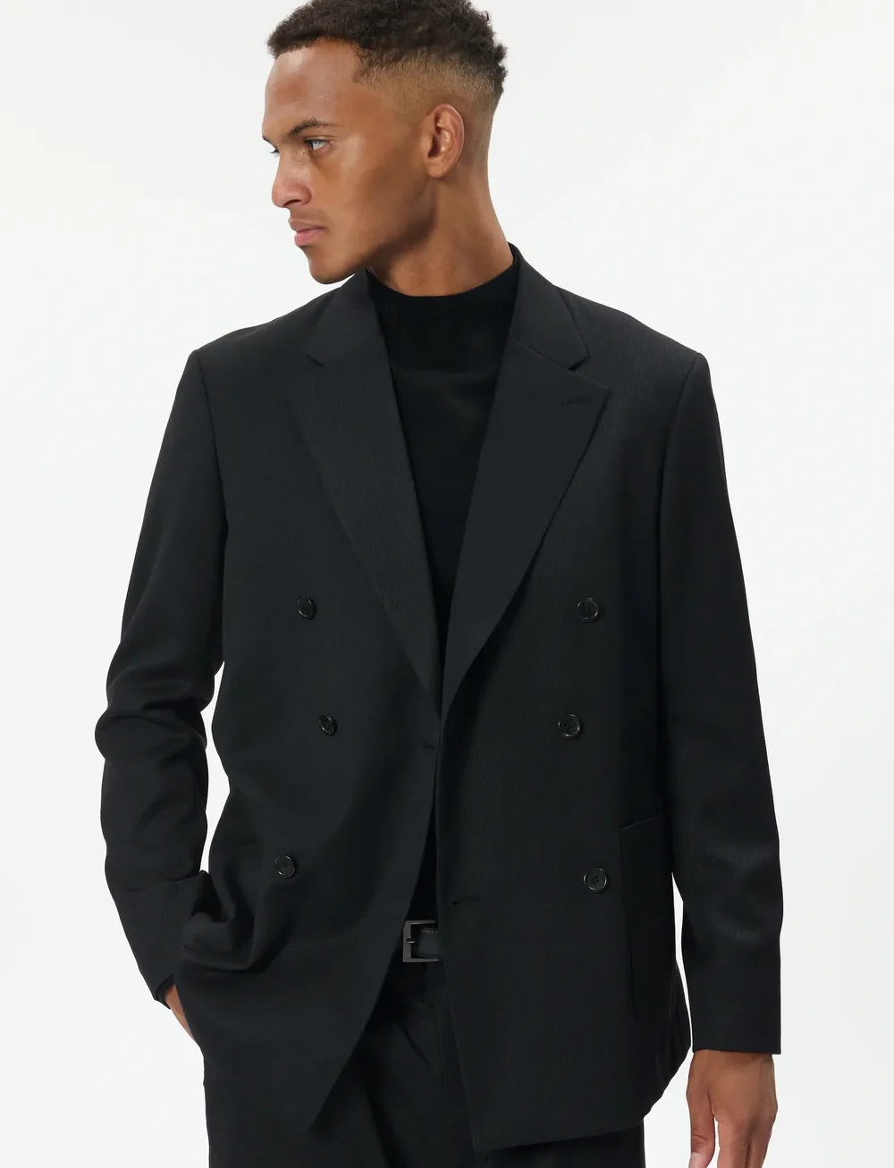 Matinique - MAcolt Double 73 - double breasted blazers - black - 0