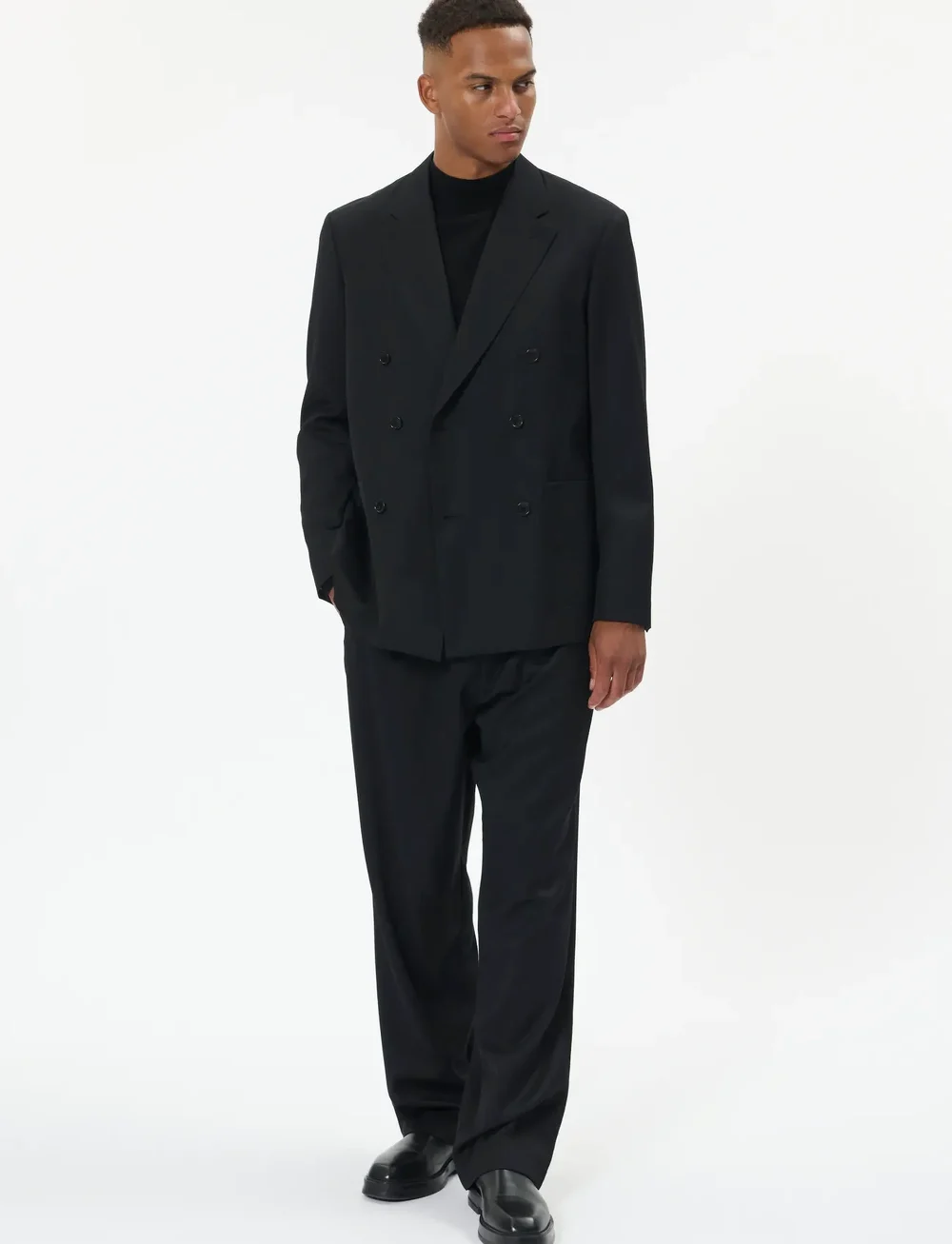 Matinique - MAchino Pleat Pant 73 - kasdienio stiliaus kelnės - black - 2
