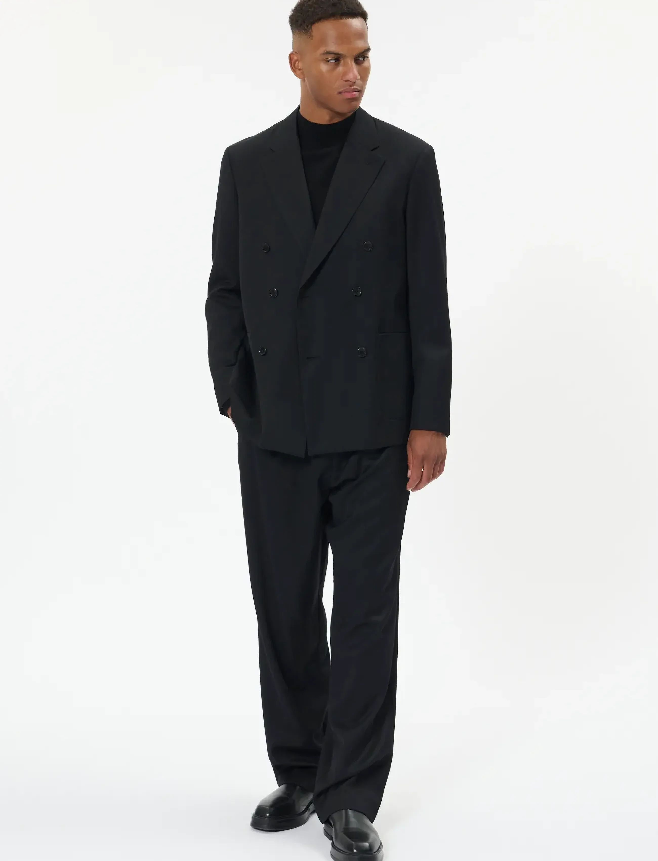 Matinique - MAchino Pleat Pant 73 - black - 2