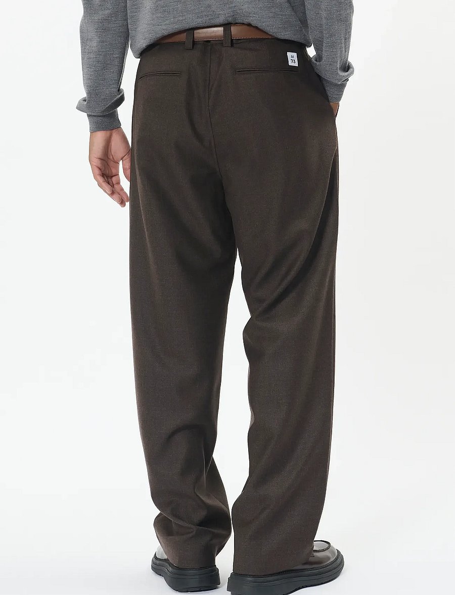 Matinique - MAchino Pleat Pant 73 - anzugshosen - ganache - 3