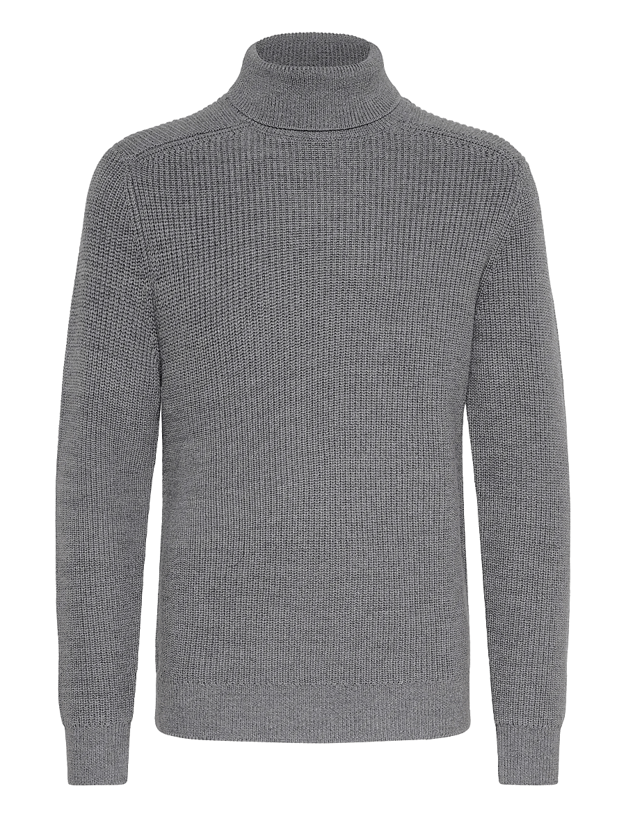 Matinique - MAroll Heritage - rollkragenpullover - medium grey melange - 1