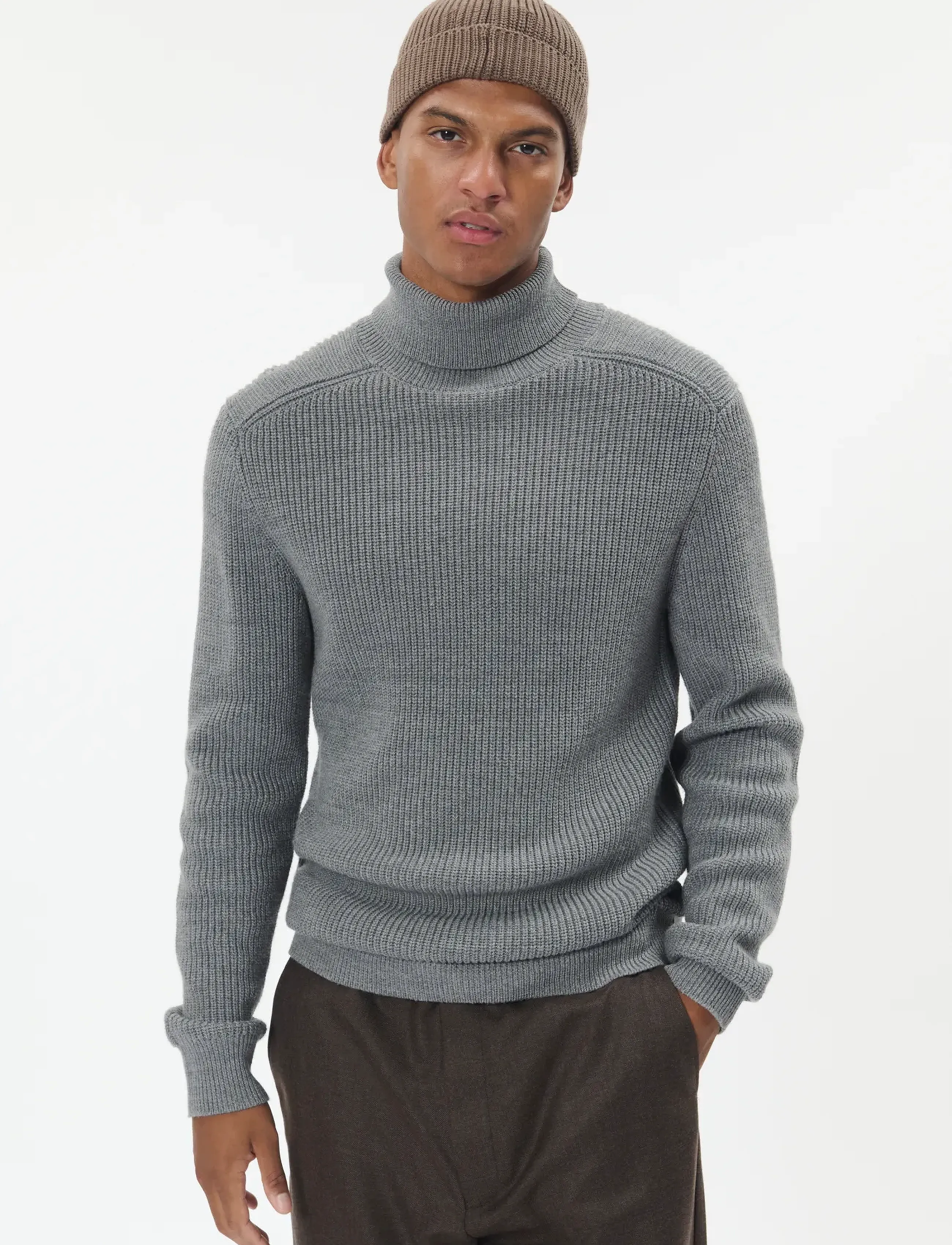 Matinique MAroll Heritage - Strickmode - MEDIUM GREY MELANGE / grey