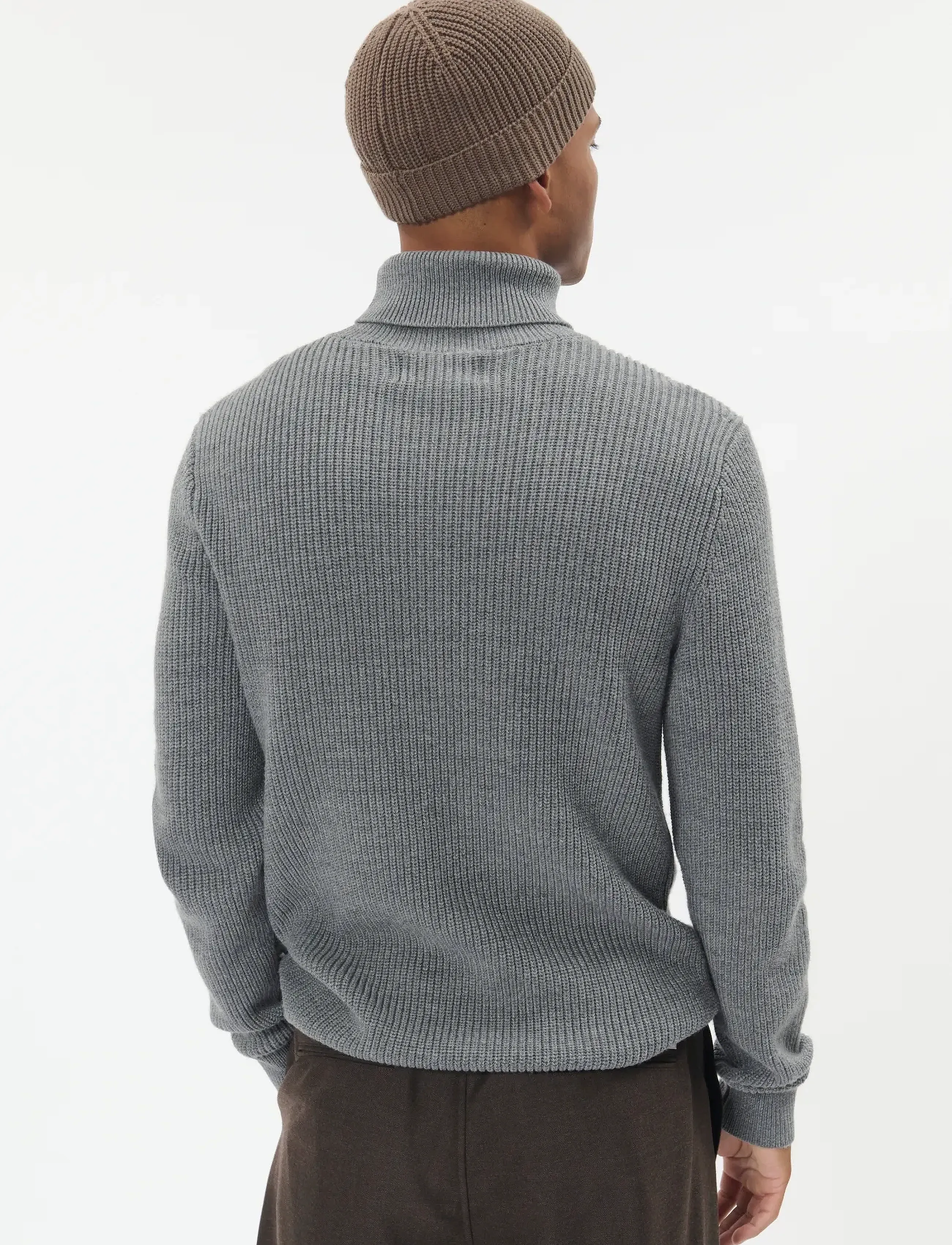 Matinique - MAroll Heritage - rúllukragapeysur - medium grey melange - 3
