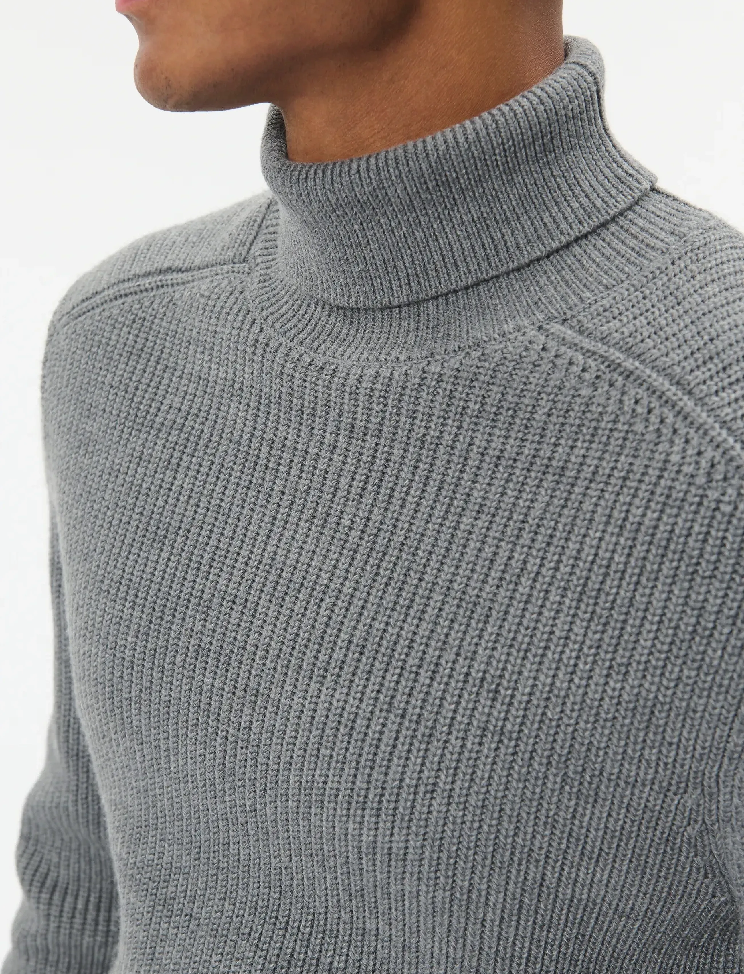 Matinique - MAroll Heritage - rúllukragapeysur - medium grey melange - 4