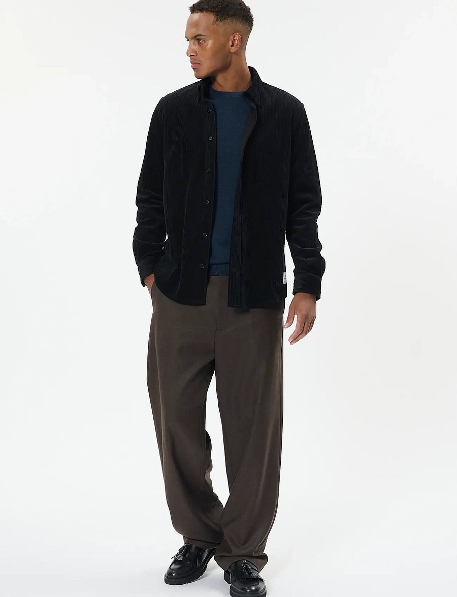 Matinique - MAbrize N 73 - corduroy shirts - black - 2