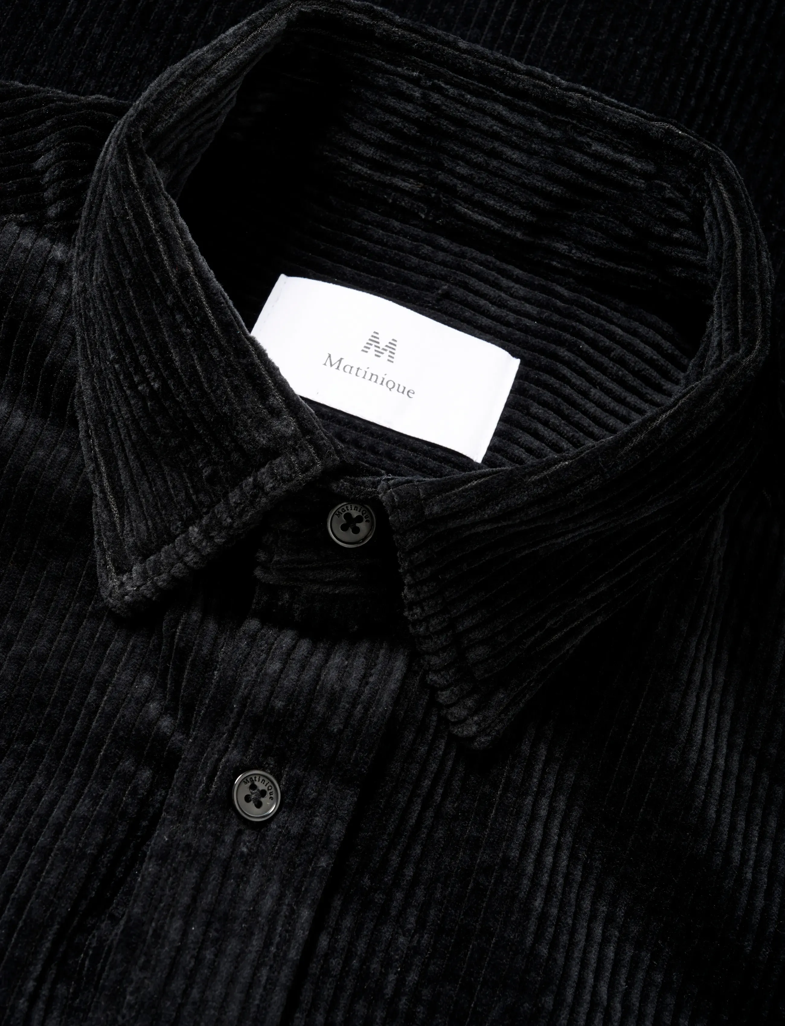Matinique - MAbrize N 73 - cordhemden - black - 5