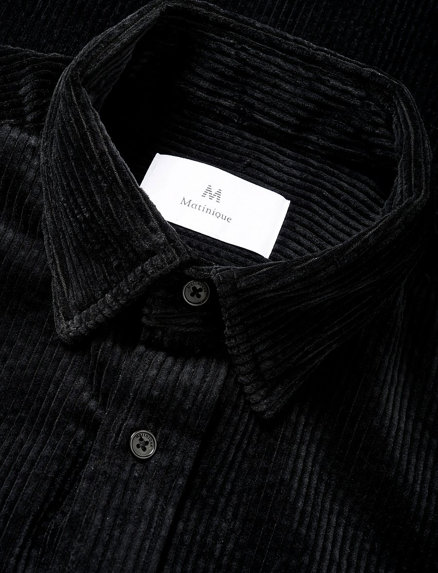 Matinique - MAbrize N 73 - corduroy shirts - black - 5