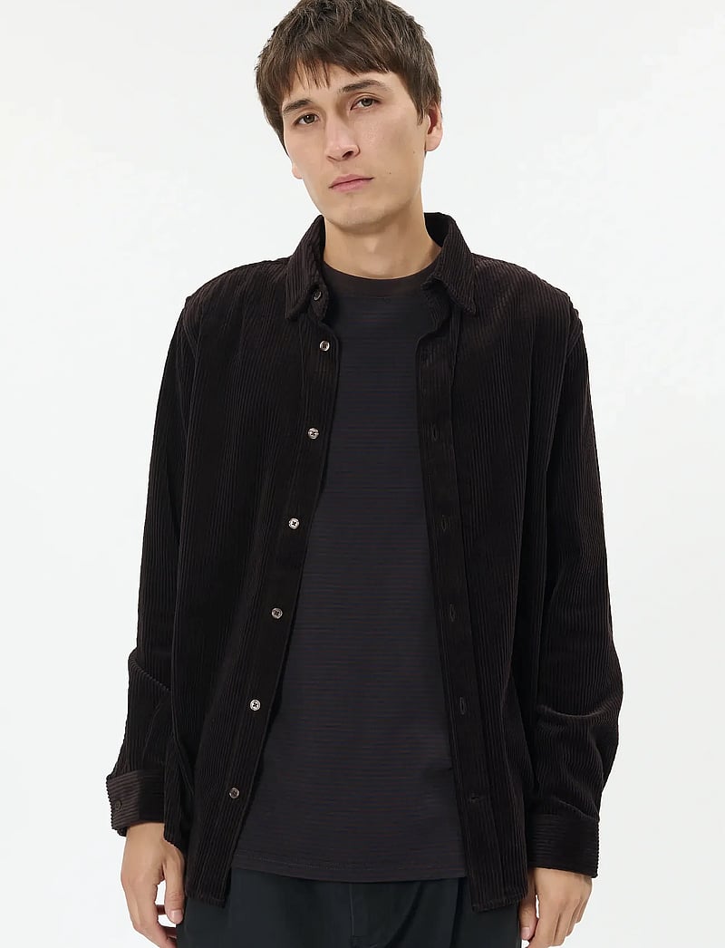 Matinique - MAbrize N BU 73 - fløjlsskjorter - ganache - 0