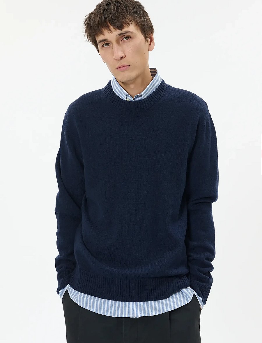 Matinique - MAmaxwell 73 - round necks - dark navy - 0