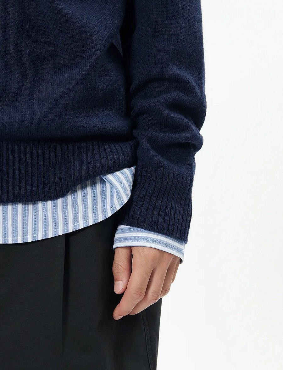 Matinique - MAmaxwell 73 - round necks - dark navy - 4
