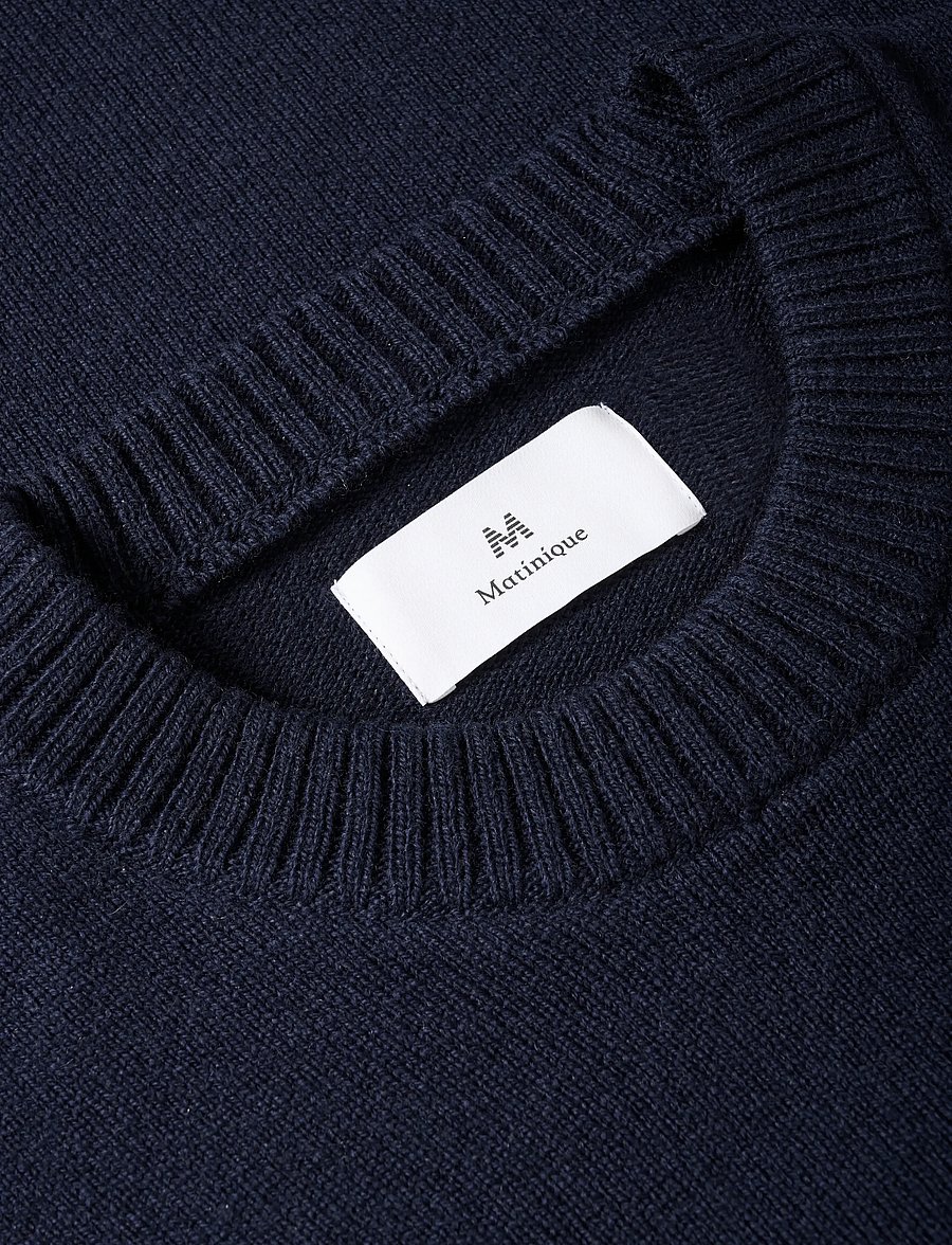 Matinique - MAmaxwell 73 - round necks - dark navy - 5