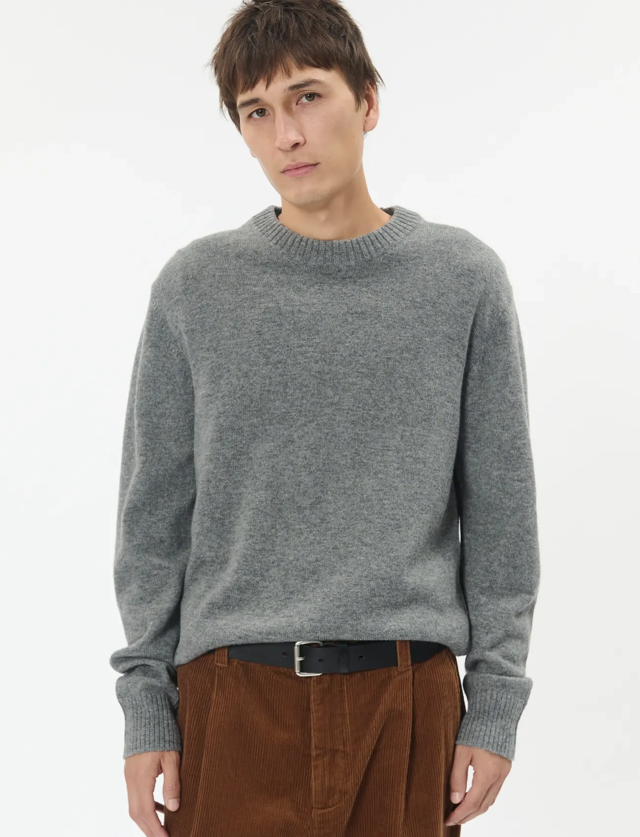 Matinique MAmaxwell 73 - Rundhals - MEDIUM GREY MELANGE / grey