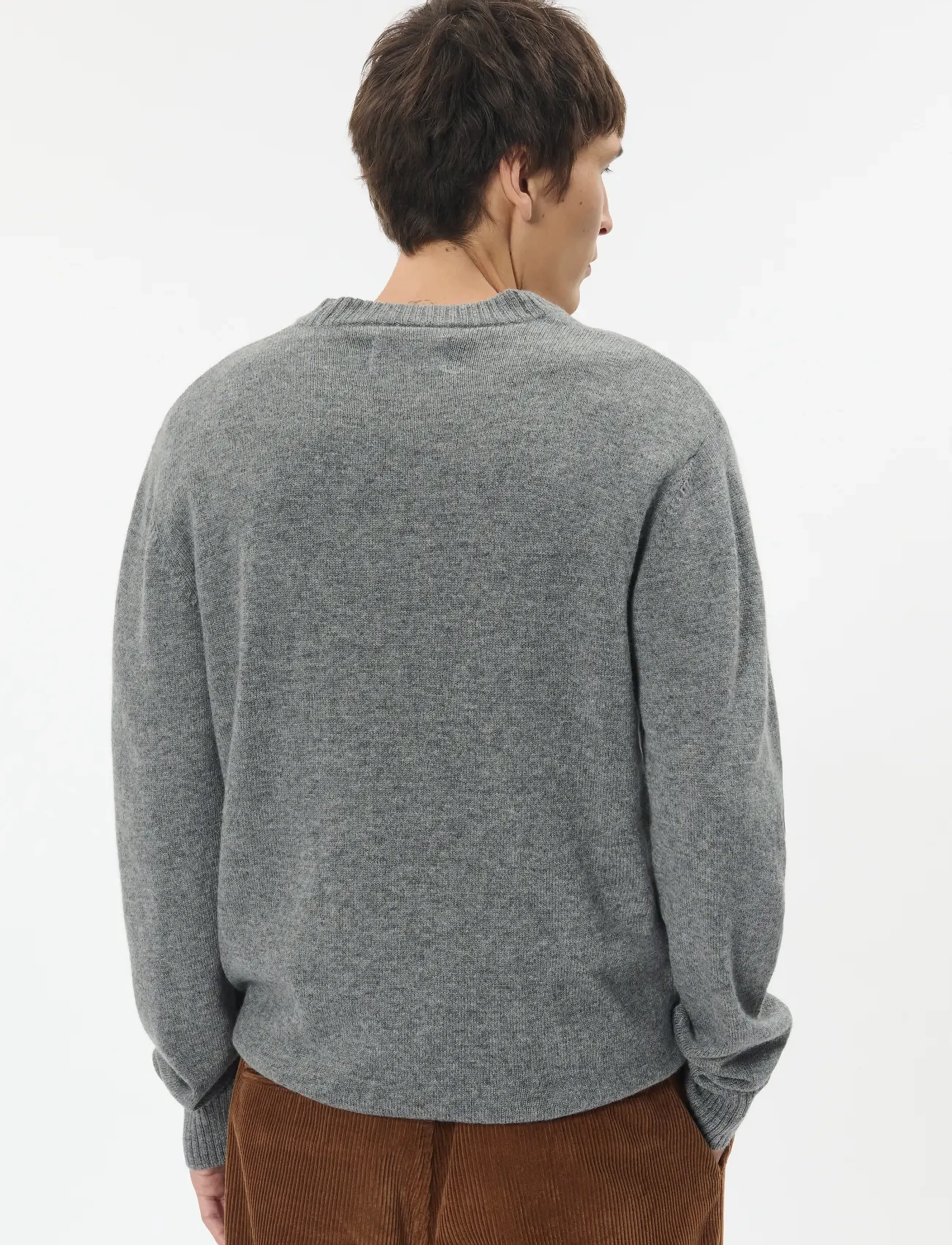 Matinique - MAmaxwell 73 - Ümmarguse kaelusega kudumid - medium grey melange - 3