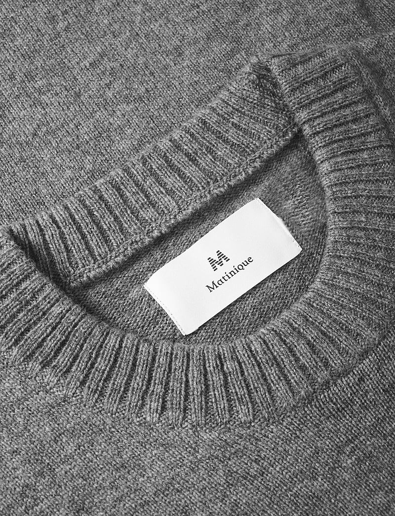 Matinique - MAmaxwell 73 - rundhals - medium grey melange - 5