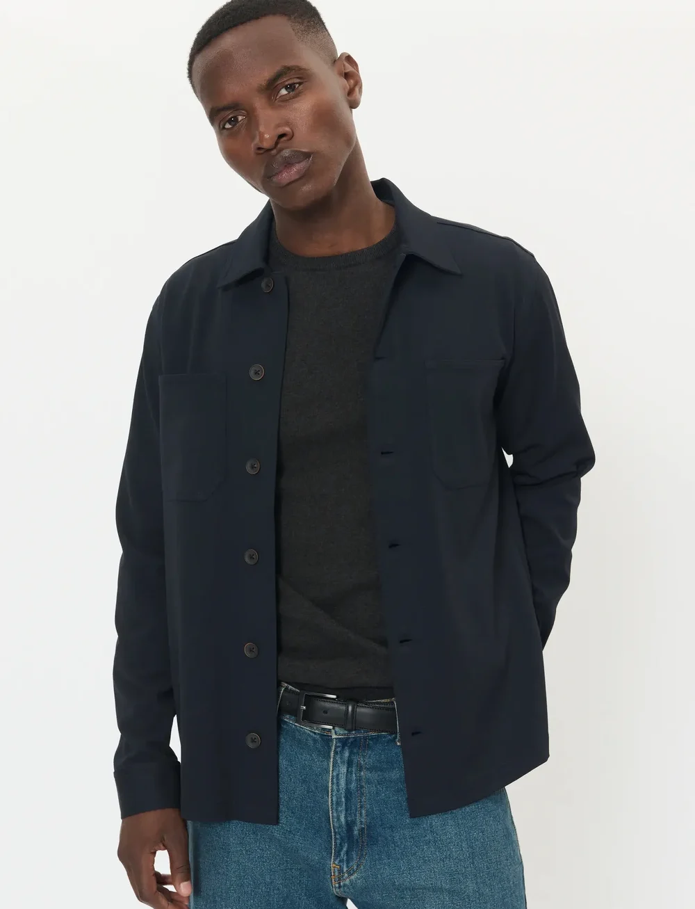 Matinique - MApelton N - casual skjortor - deep navy - 0