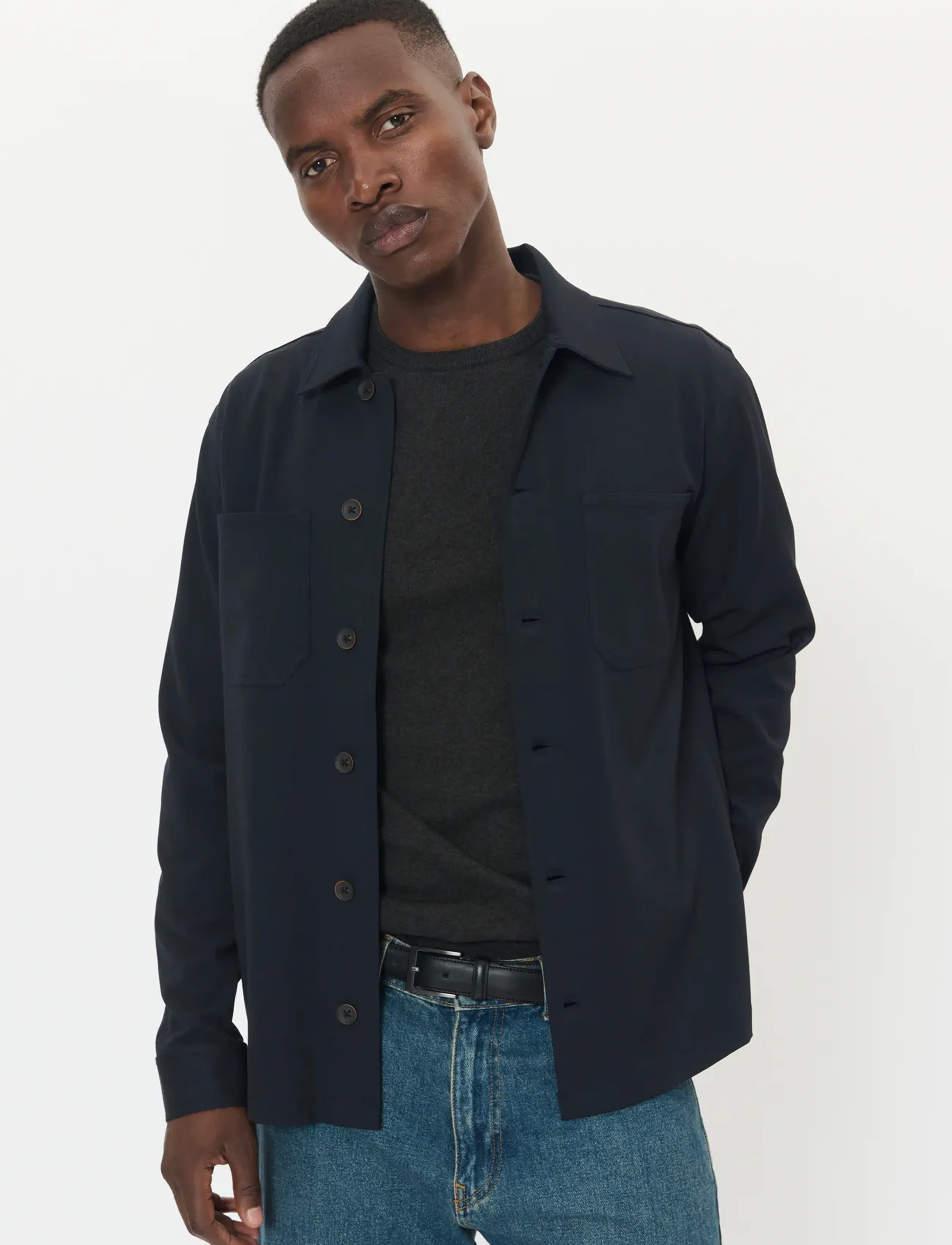 Matinique MApelton N - Casual skjorter - DEEP NAVY / navy