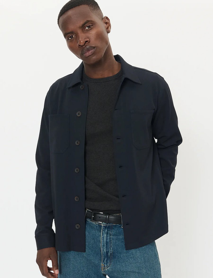Matinique - MApelton N - freizeithemden - deep navy - 0