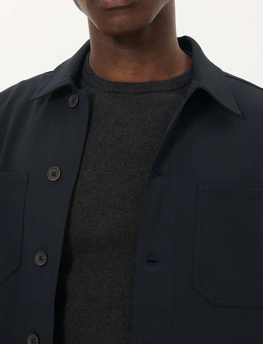 Matinique - MApelton N - freizeithemden - deep navy - 4