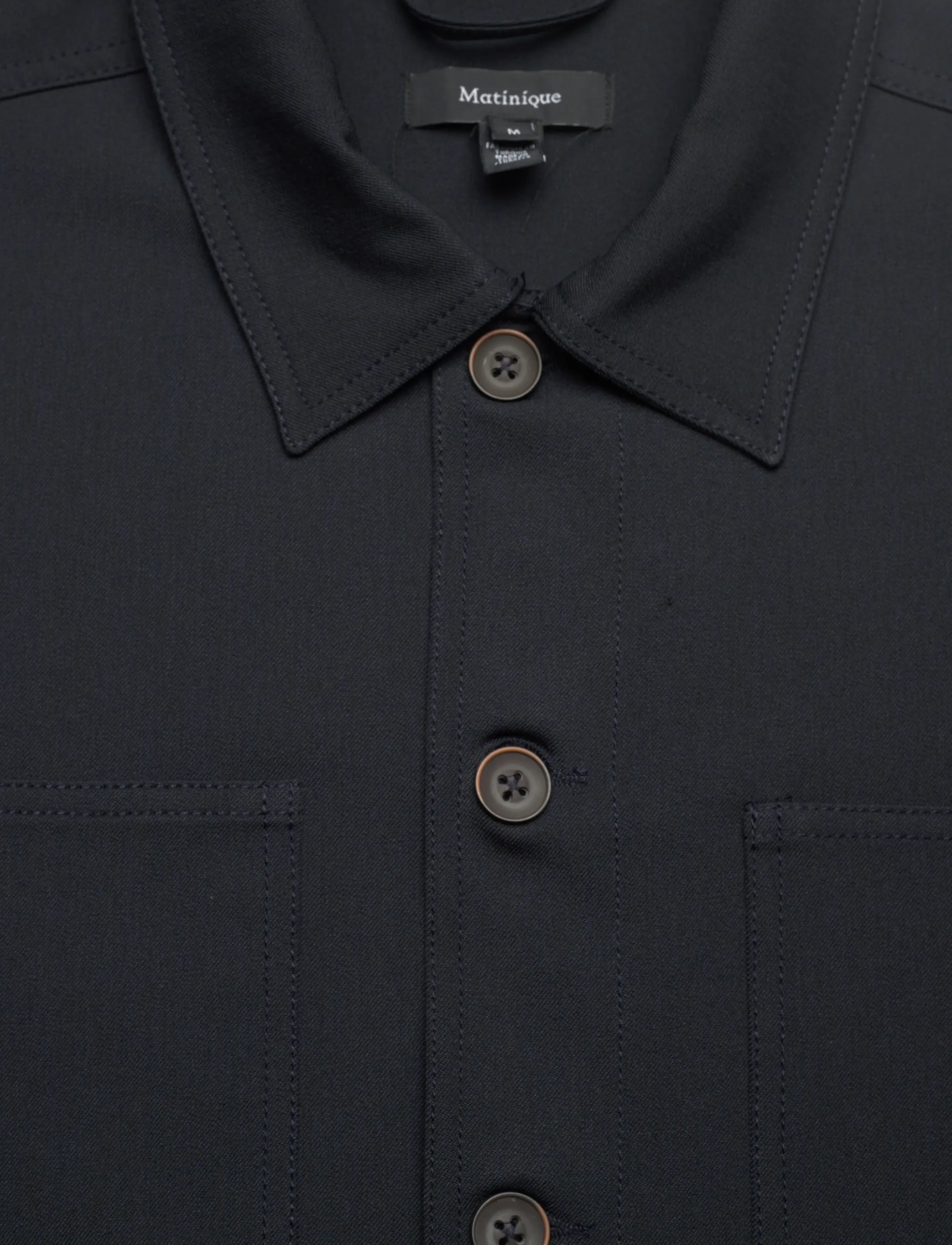Matinique - MApelton N - casual skjortor - deep navy - 5