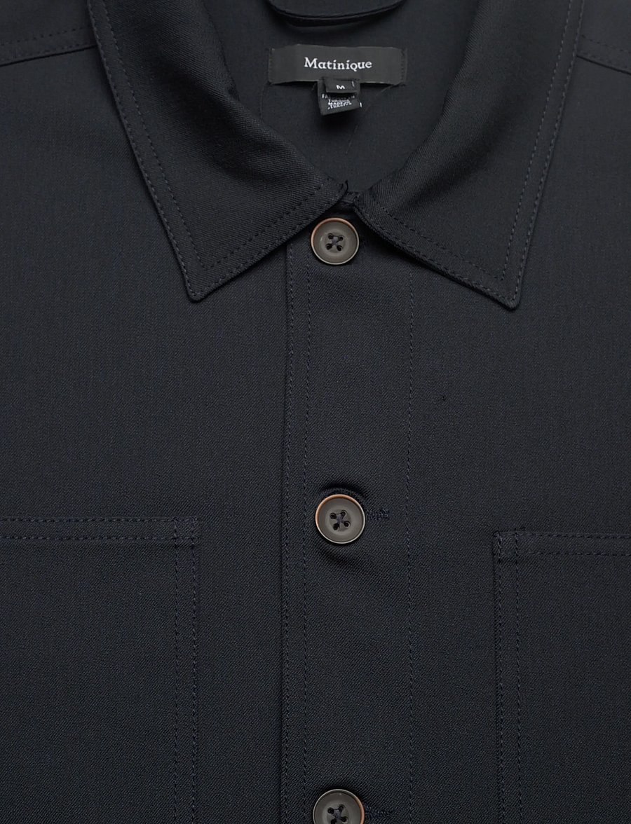 Matinique - MApelton N - freizeithemden - deep navy - 5