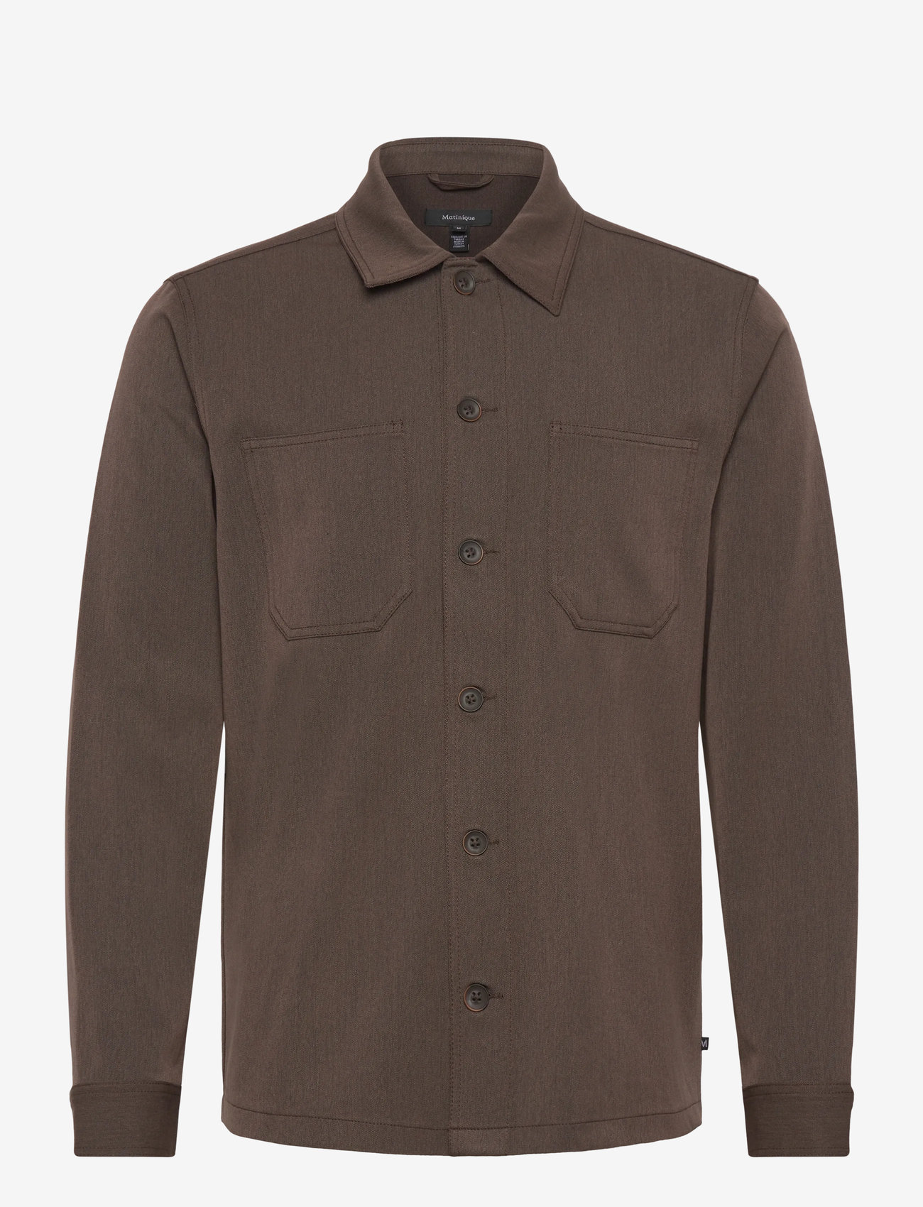 Matinique - MApelton N - casual shirts - morel melange - 0