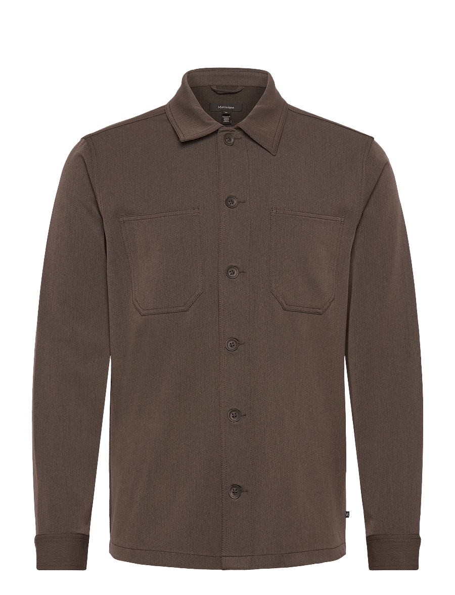 Matinique - MApelton N - casual hemden - morel melange - 1