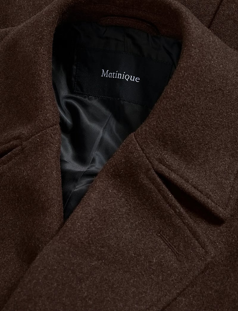 Matinique - MABullmer Long - vinterjackor - chicory coffee - 5