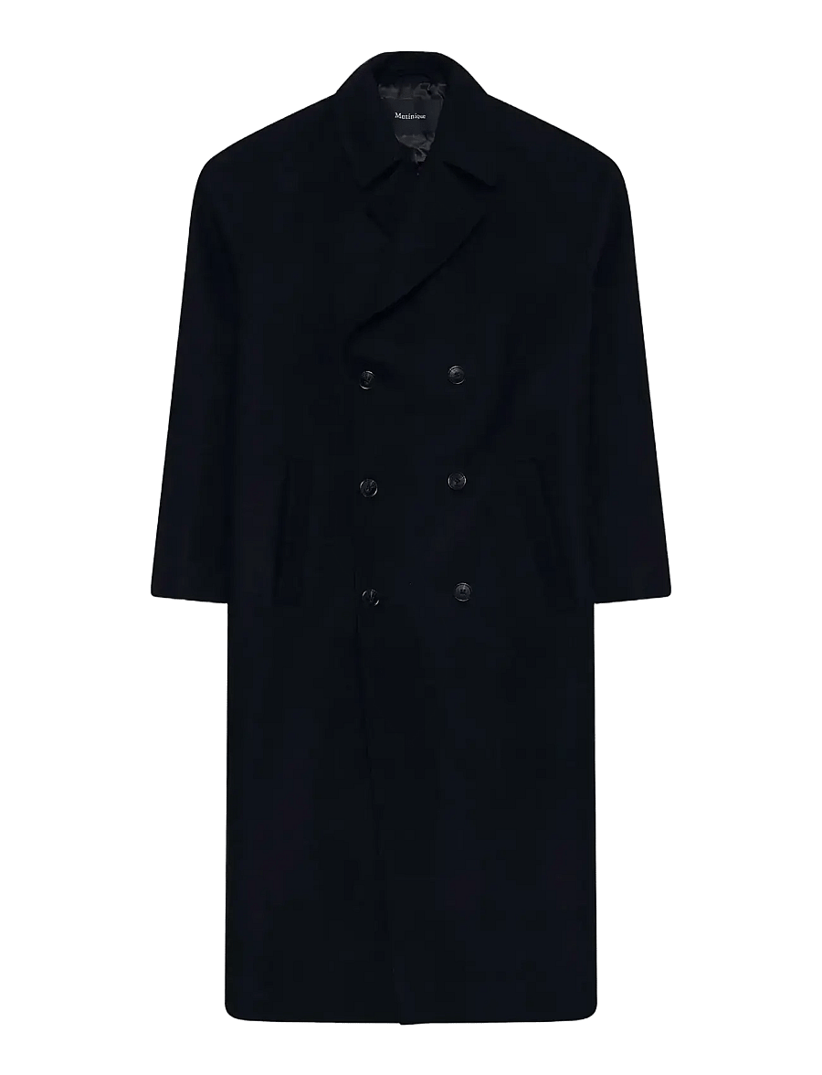 Matinique - MABullmer Long - wollmäntel - dark navy - 1