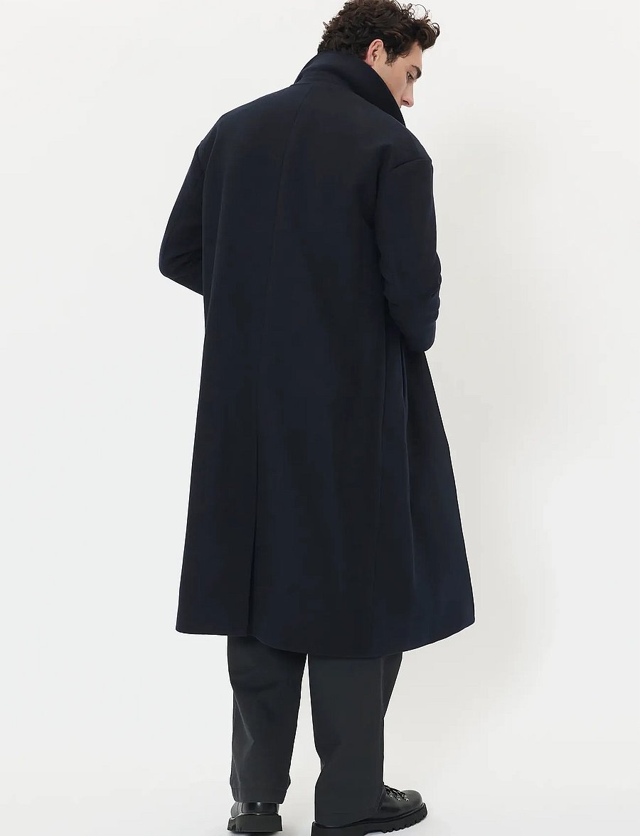 Matinique - MABullmer Long - wollmäntel - dark navy - 2