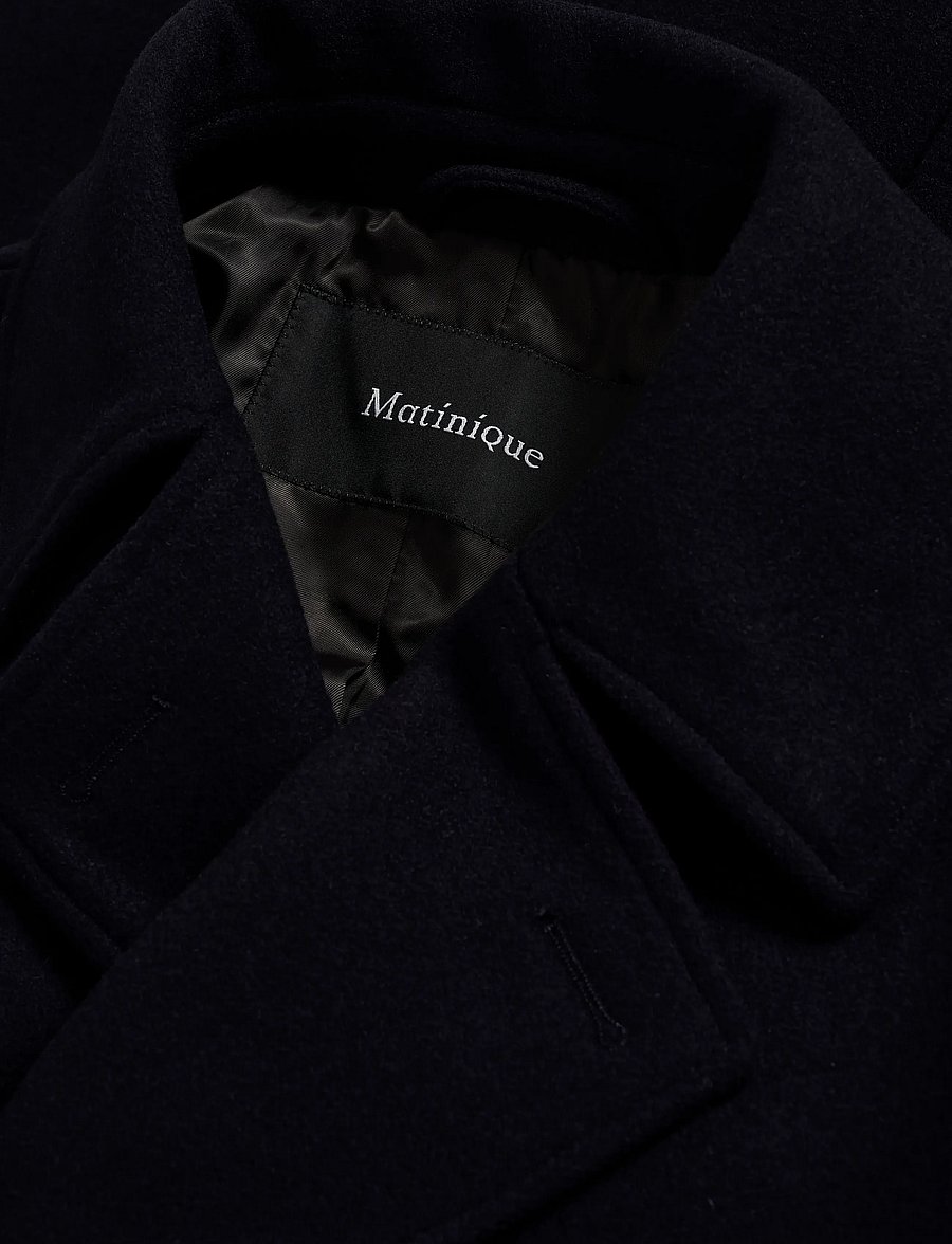 Matinique - MABullmer Long - wollmäntel - dark navy - 5