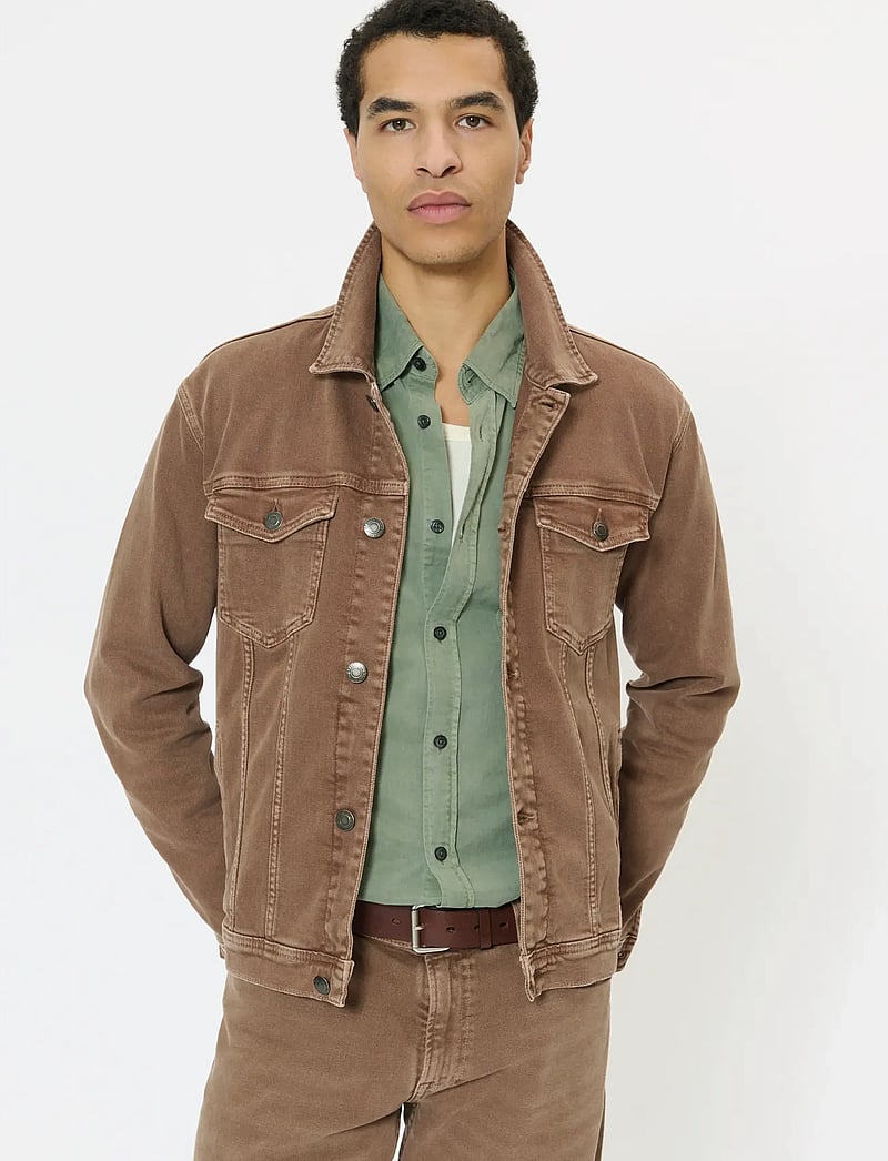 Matinique - MAshepard Jacket - unlined denim jackets - chocolate chip - 3