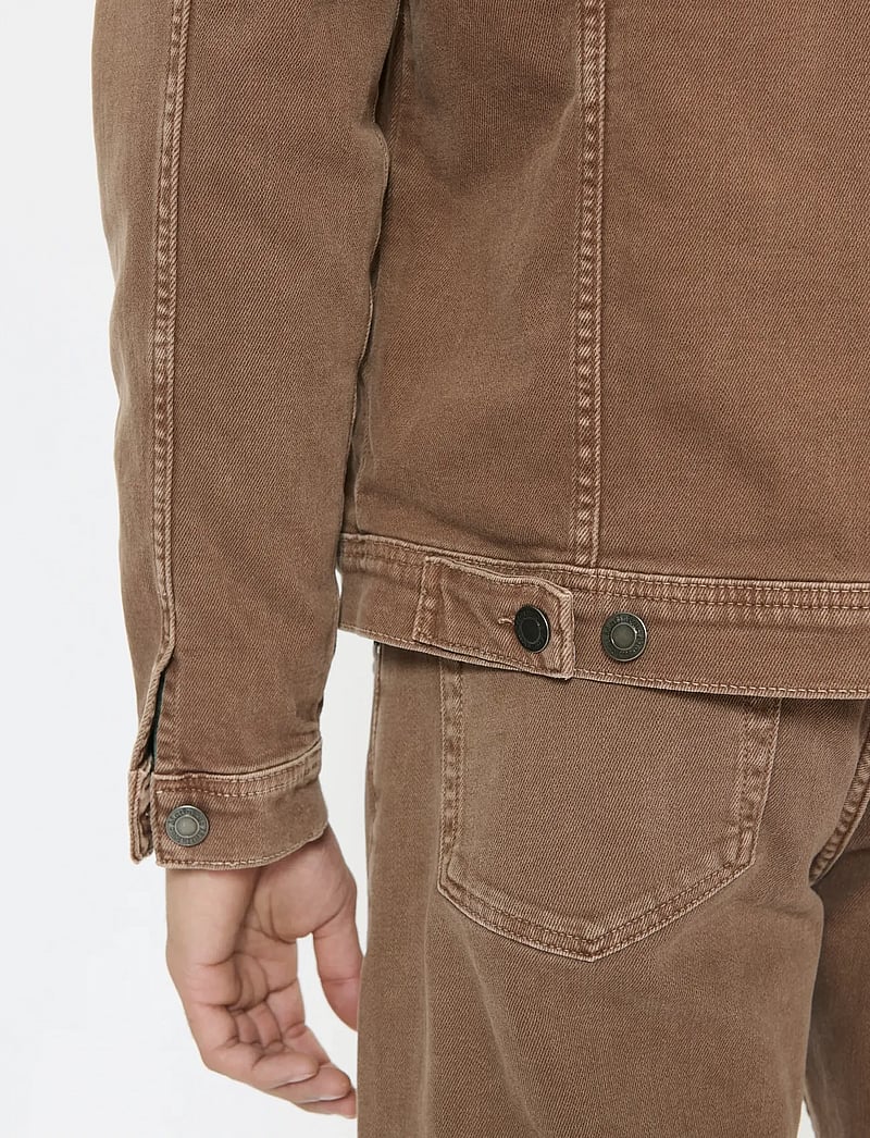 Matinique - MAshepard Jacket - unlined denim jackets - chocolate chip - 5