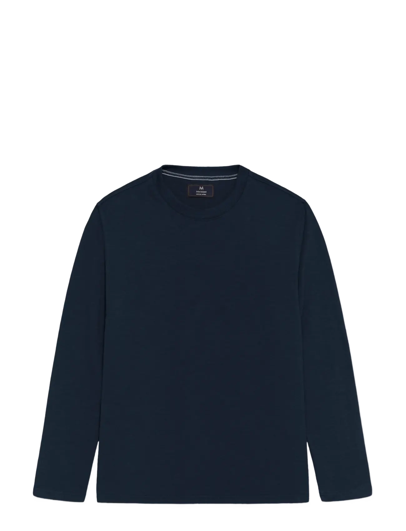 Matinique - MAkai ls Heritage - langærmede t-shirts - dark navy - 1