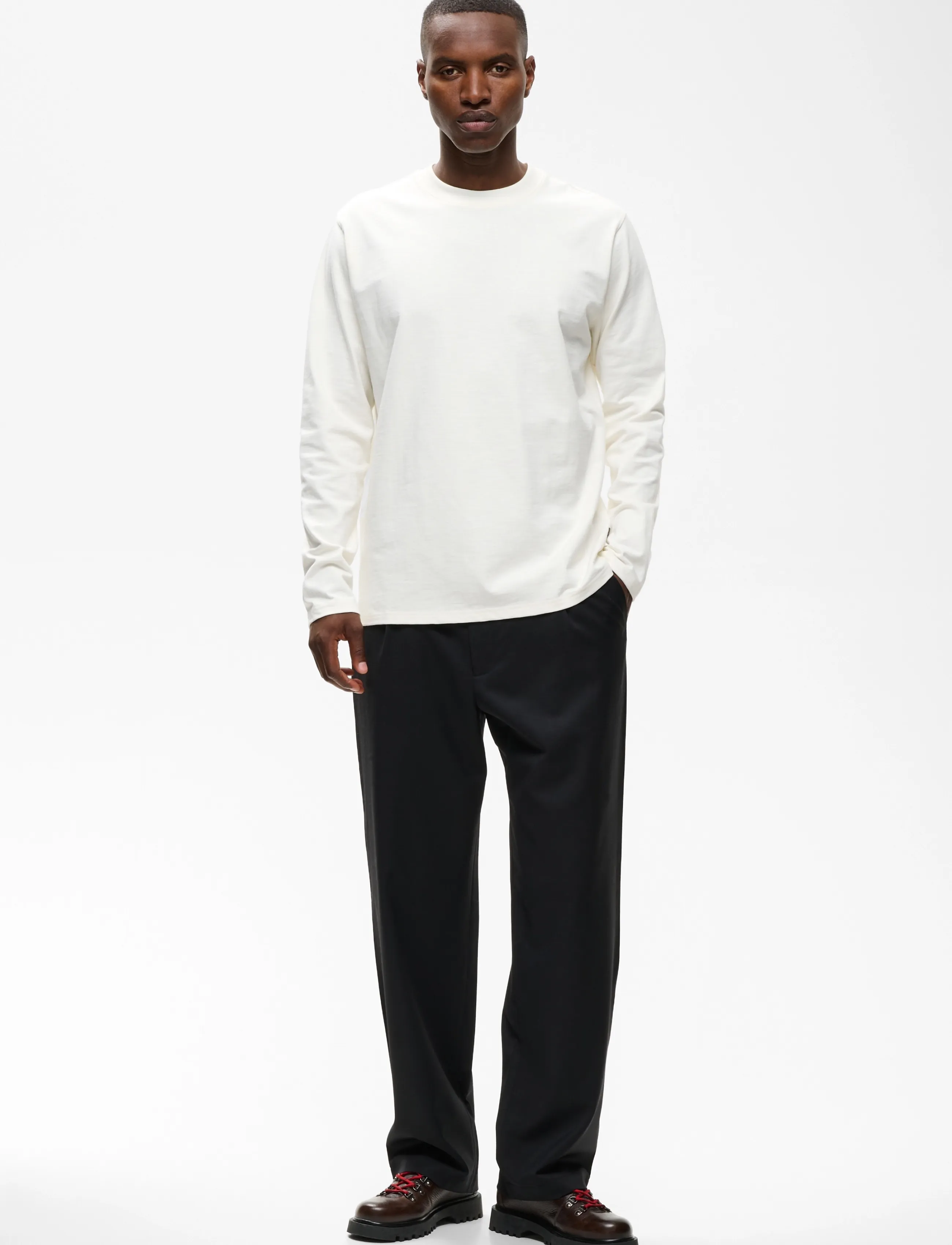 Matinique - MAkai ls Heritage - långärmade t-shirts - off white - 2