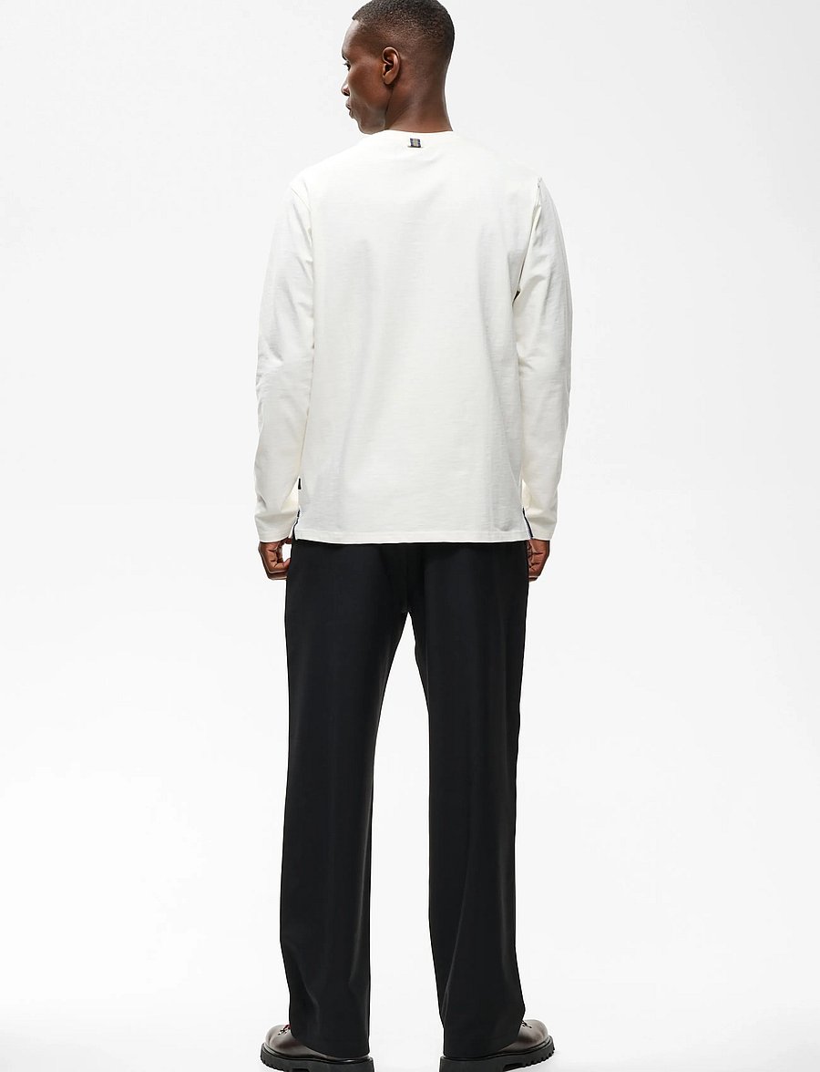 Matinique - MAkai ls Heritage - langärmelige t-shirts - off white - 4