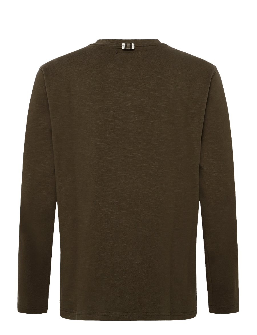 Matinique - MAkai ls Heritage - långärmade t-shirts - turkish coffee - 2