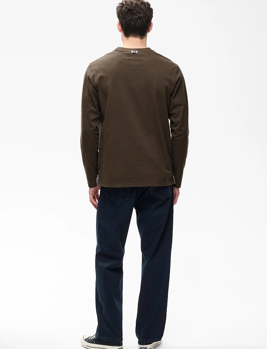 Matinique - MAkai ls Heritage - långärmade t-shirts - turkish coffee - 4
