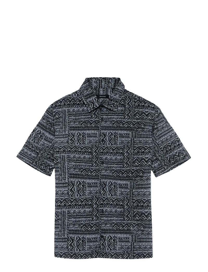 Matinique - MAklampo SS - hemden mit muster - pageant blue - 1