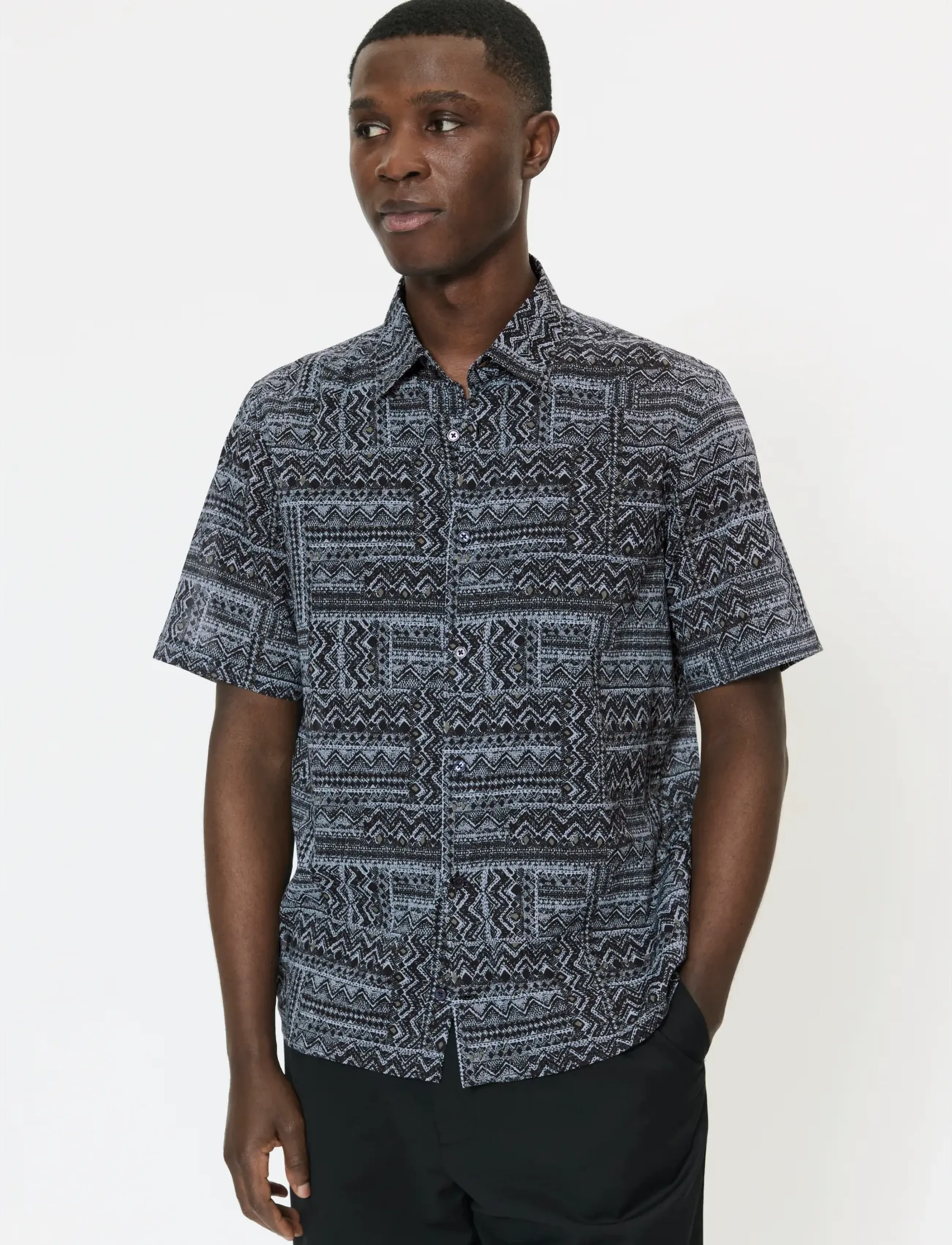 Matinique MAklampo SS - Casual skjorter - PAGEANT BLUE / blue