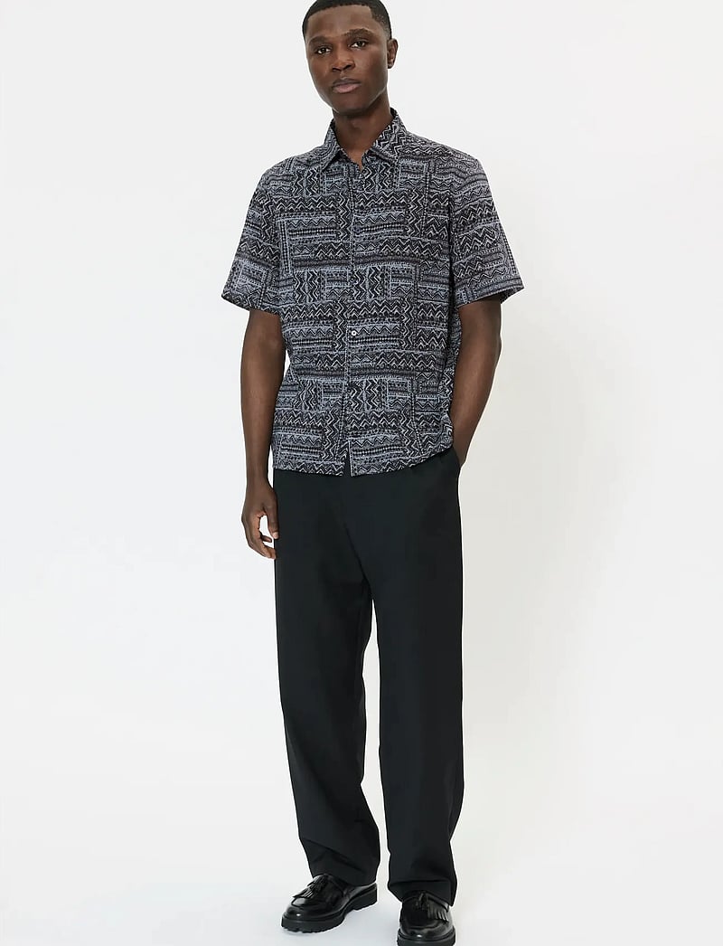 Matinique - MAklampo SS - hemden mit muster - pageant blue - 2