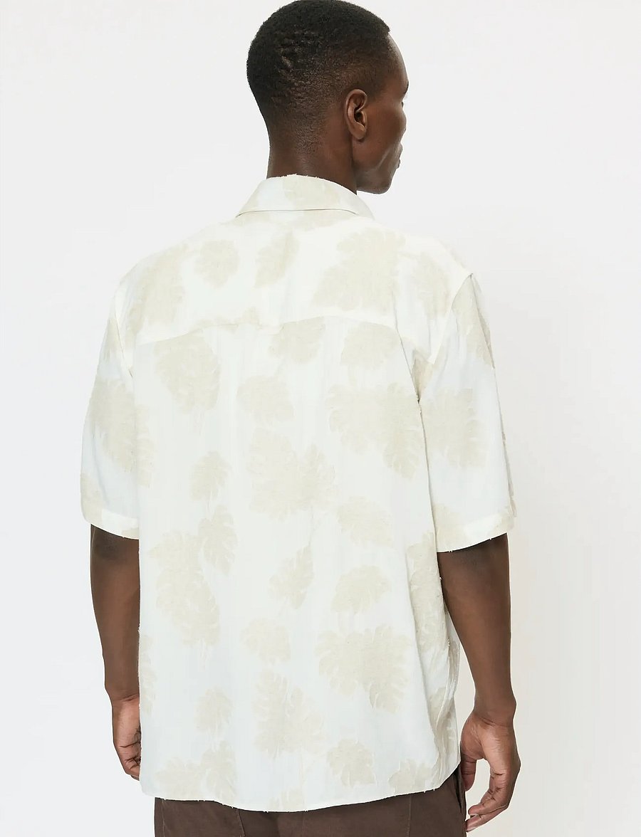 Matinique - MAklampo SS - pattern shirts - fog - 4