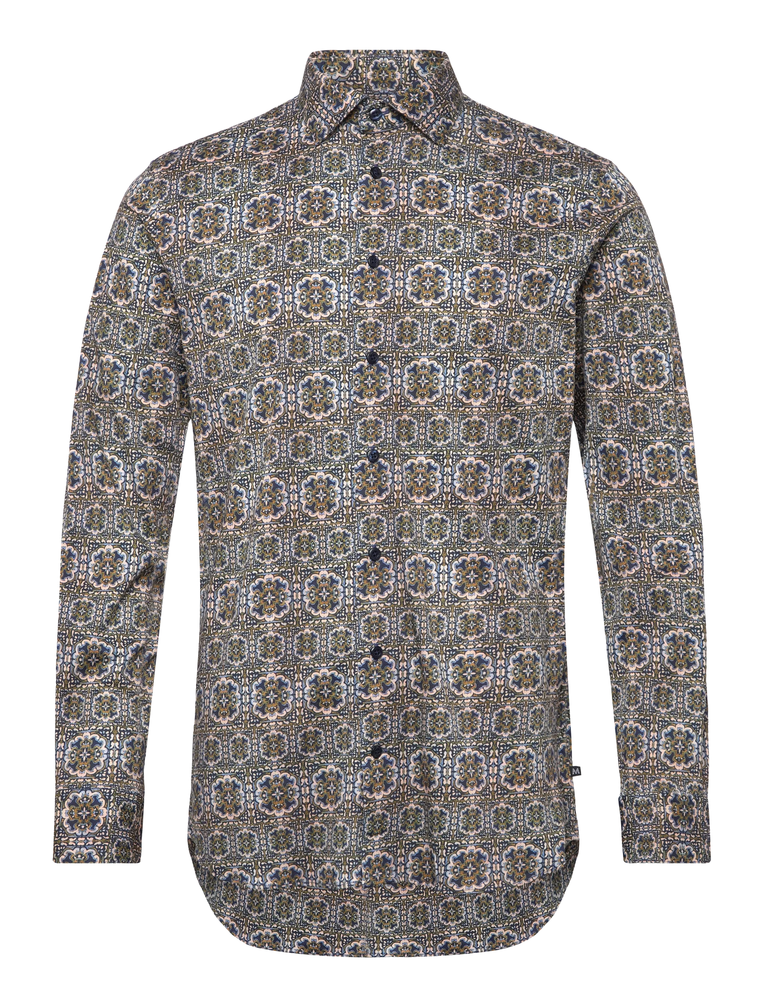 Matinique MAmarc N - Casual skjorter - DARK NAVY / multi
