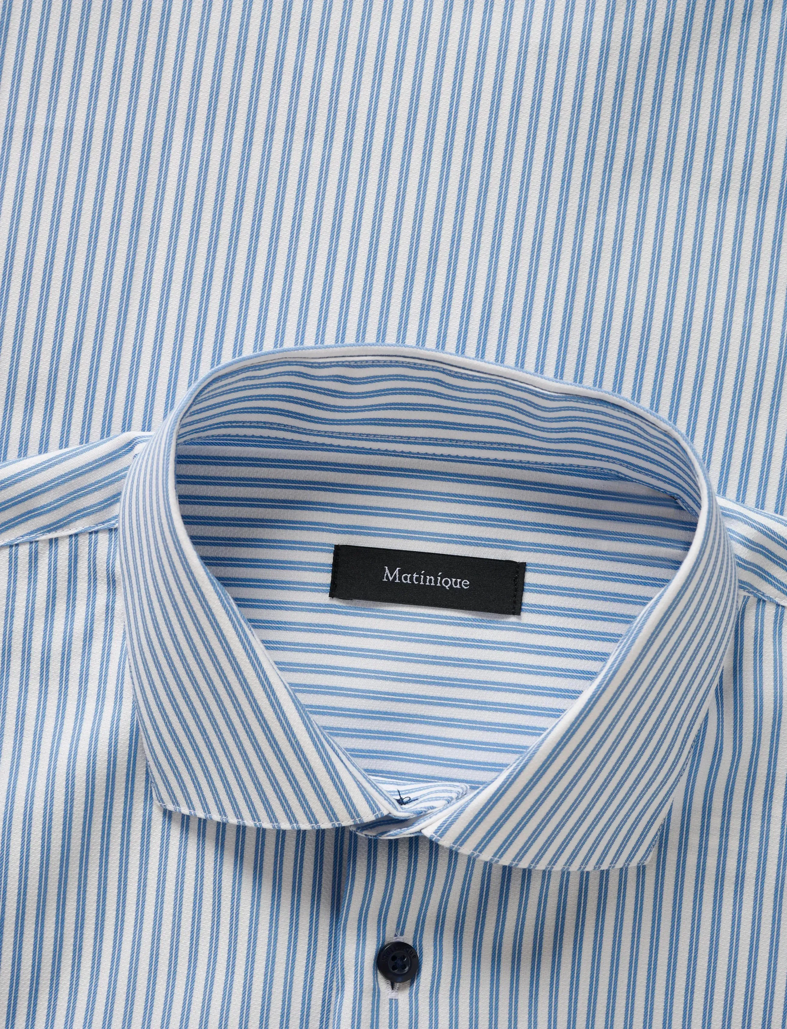 Matinique - MAmarc N - business-hemden - chambray blue - 5