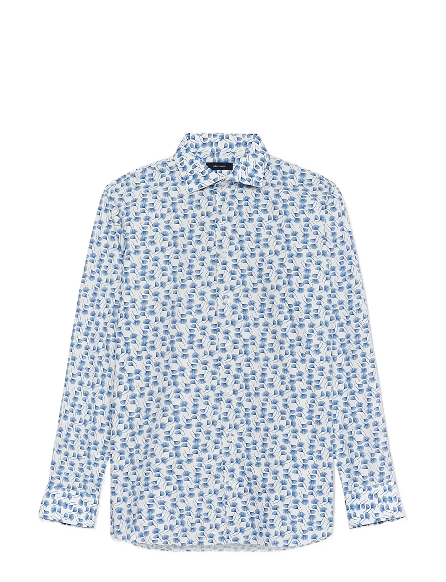 Matinique - MAmarc N - mønstrede skjorter - chambray blue - 1