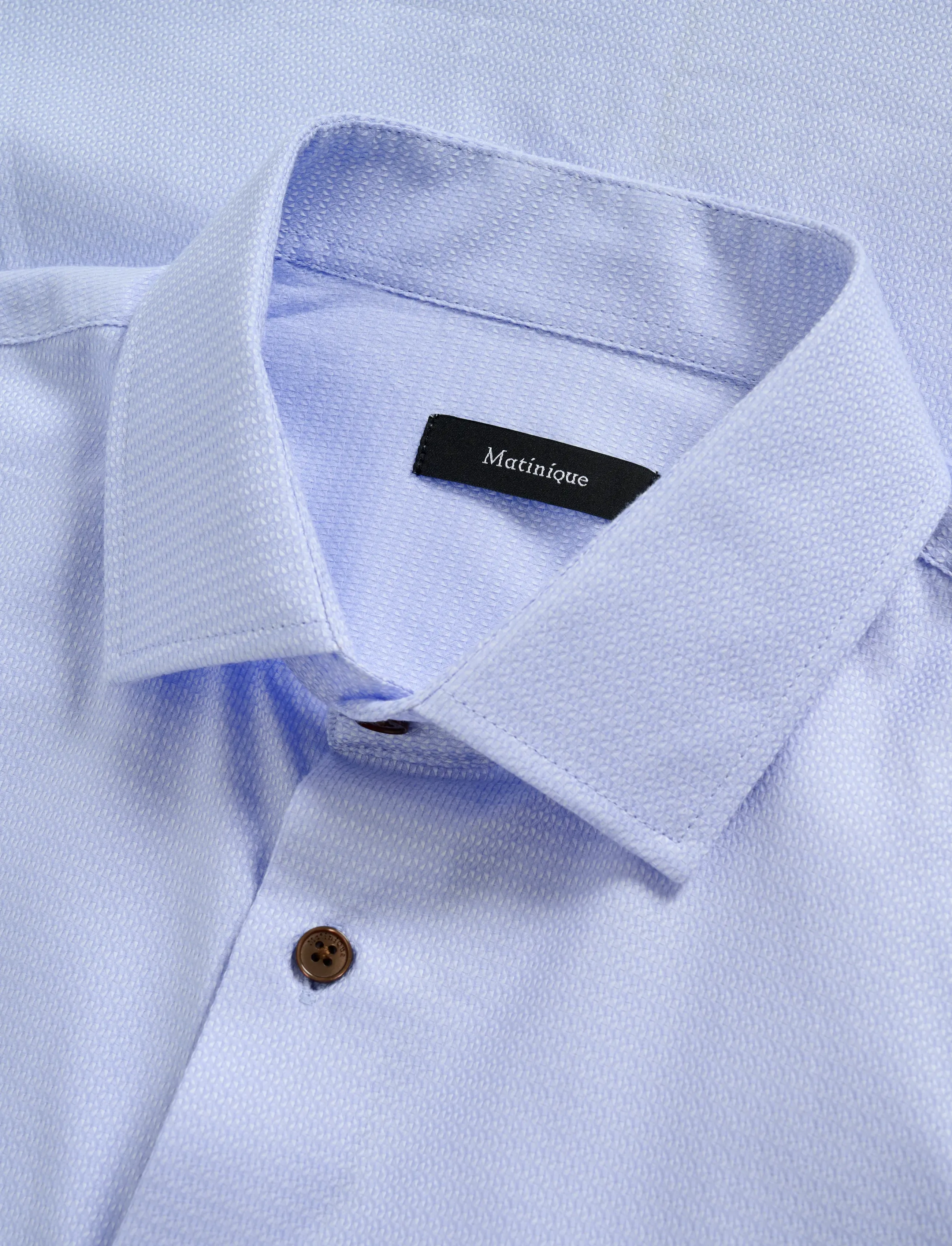 Matinique - MAtrostol BN - formele overhemden - chambray blue - 1