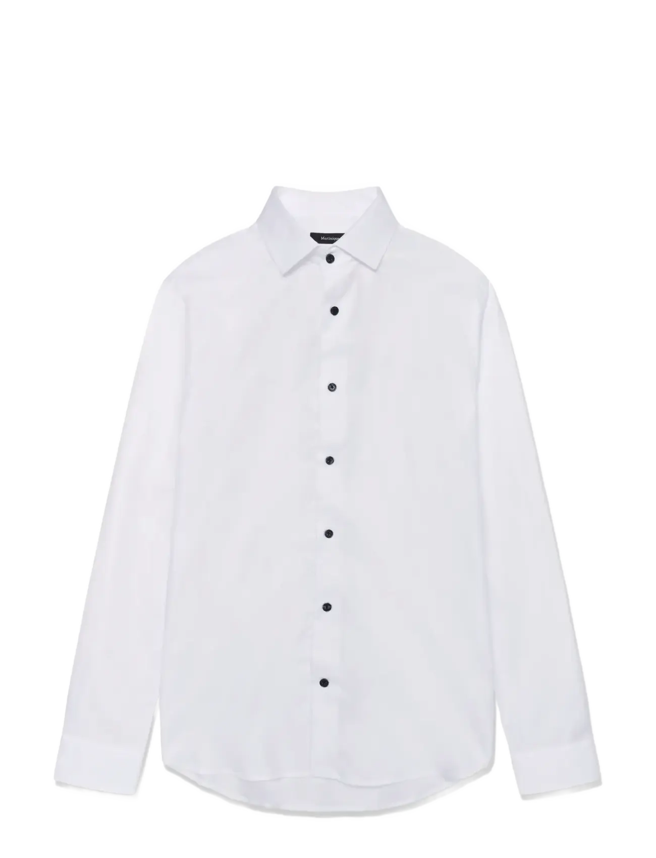 Matinique Matrostol Bn, Mænd, Finskjorte, Hvid, Str: L