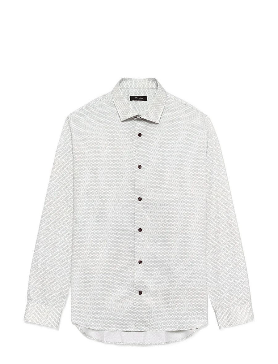 Matinique - MAtrostol BN - pattern shirts - white - 1