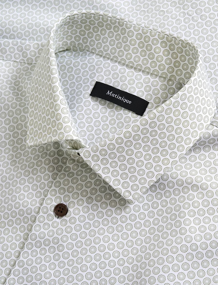 Matinique - MAtrostol BN - pattern shirts - white - 5