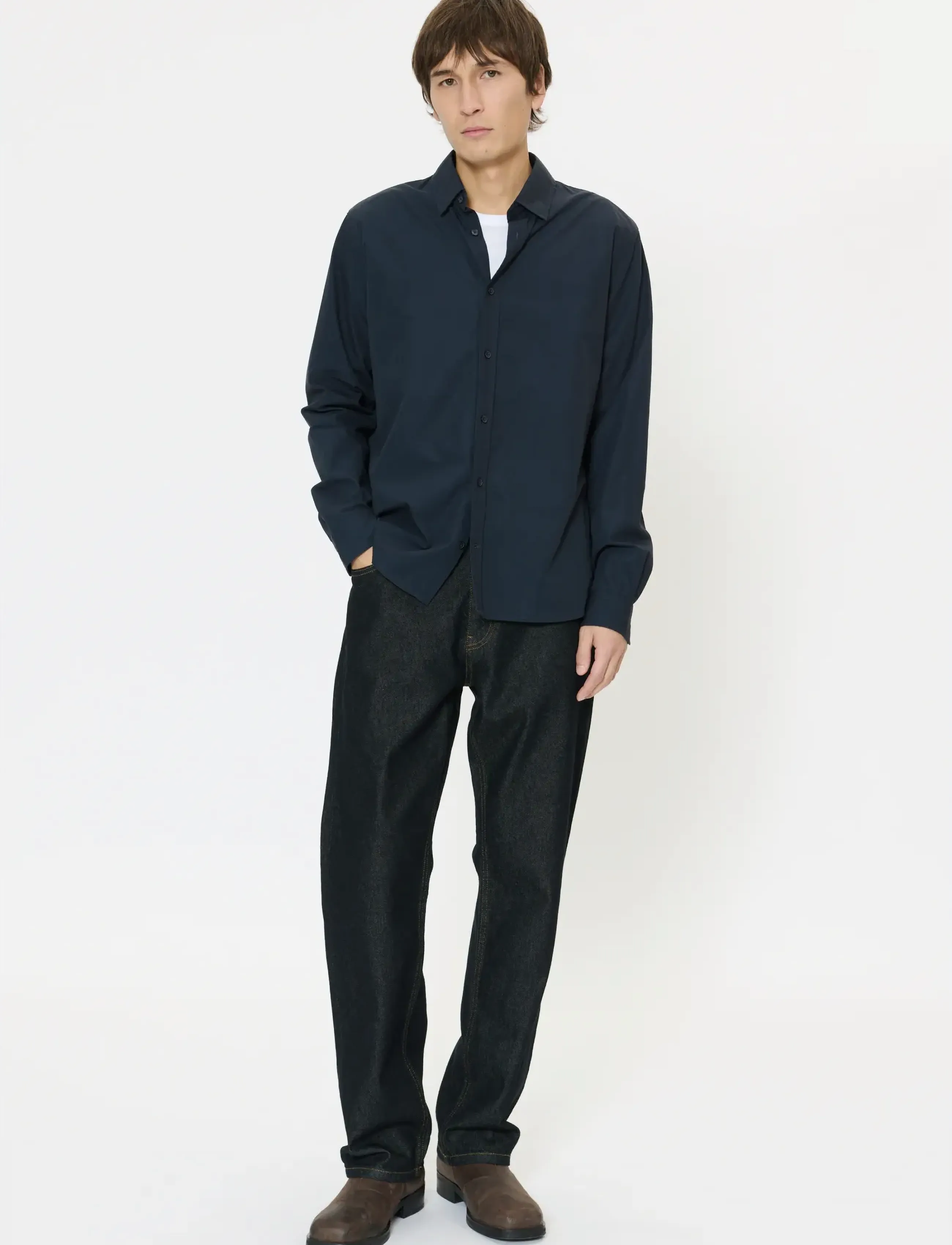 Matinique - MAChristaldo - muodolliset kauluspaidat - dark navy - 2